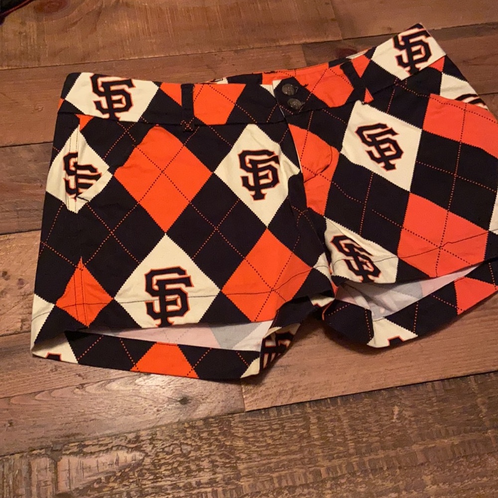 MLB shop argyle shorts